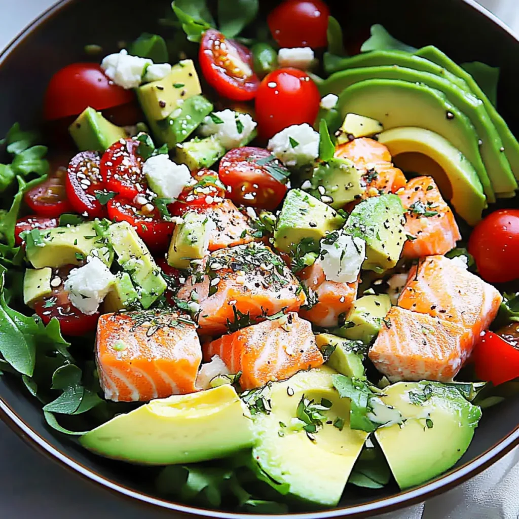 Salmon Avocado Salad