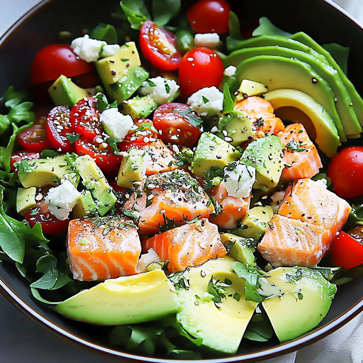 Salmon Avocado Salad