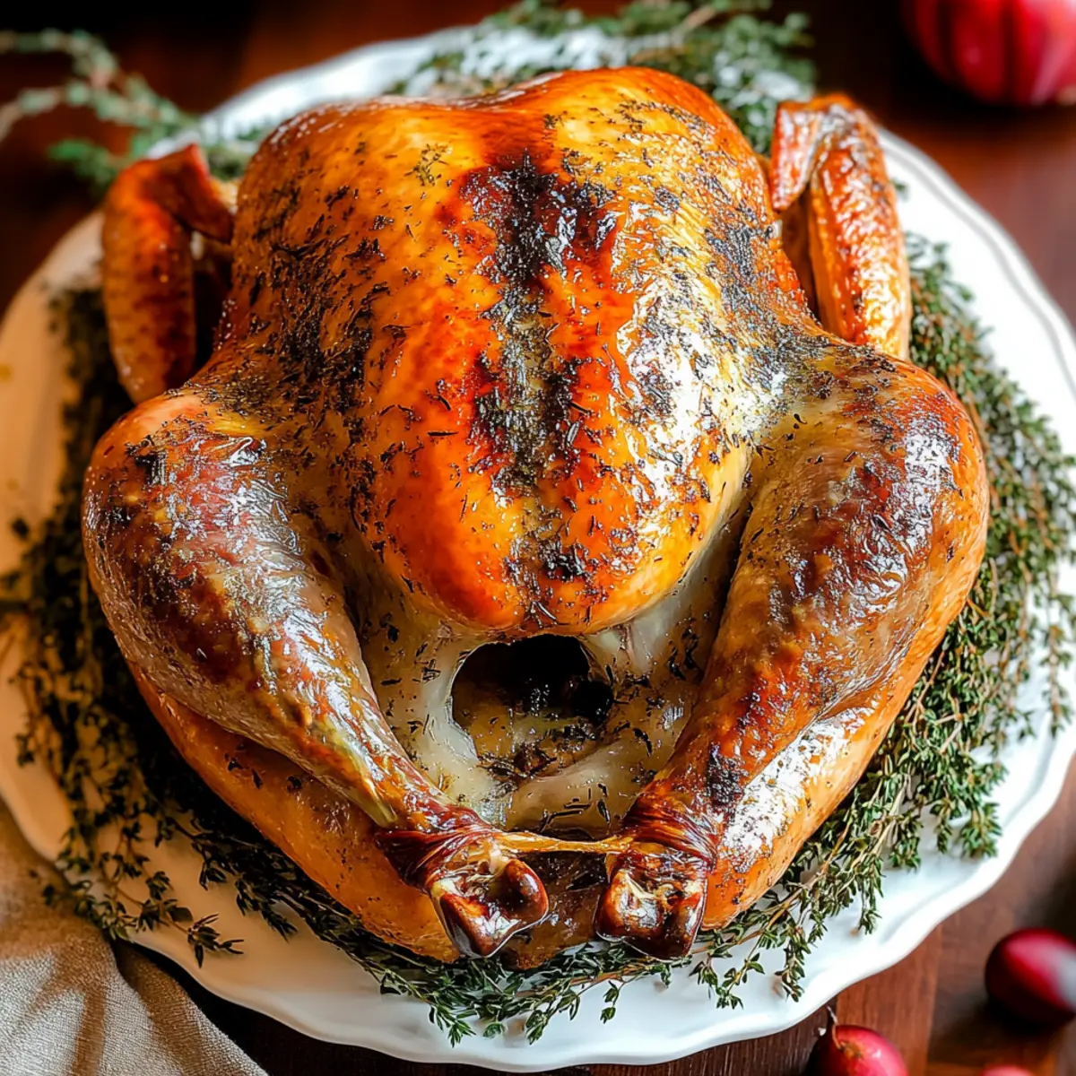 Delicious Herb Butter Roasted Turkey for Perfect Feasts