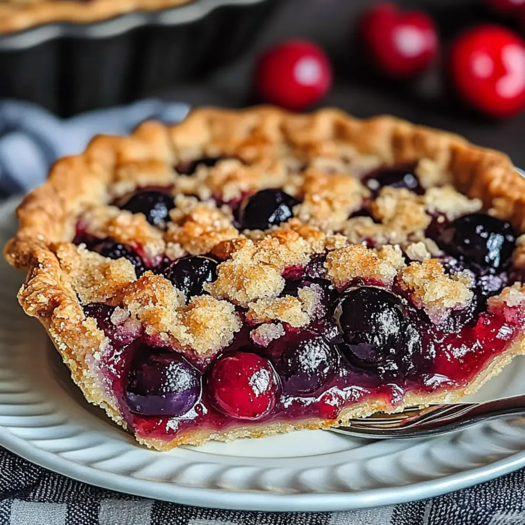 Delicious Cherry Crumb Pie Recipe with Easy Instructions