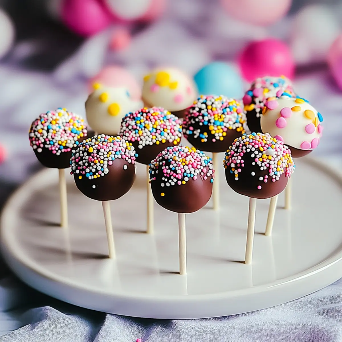 Delicious Vegan Cake Pops