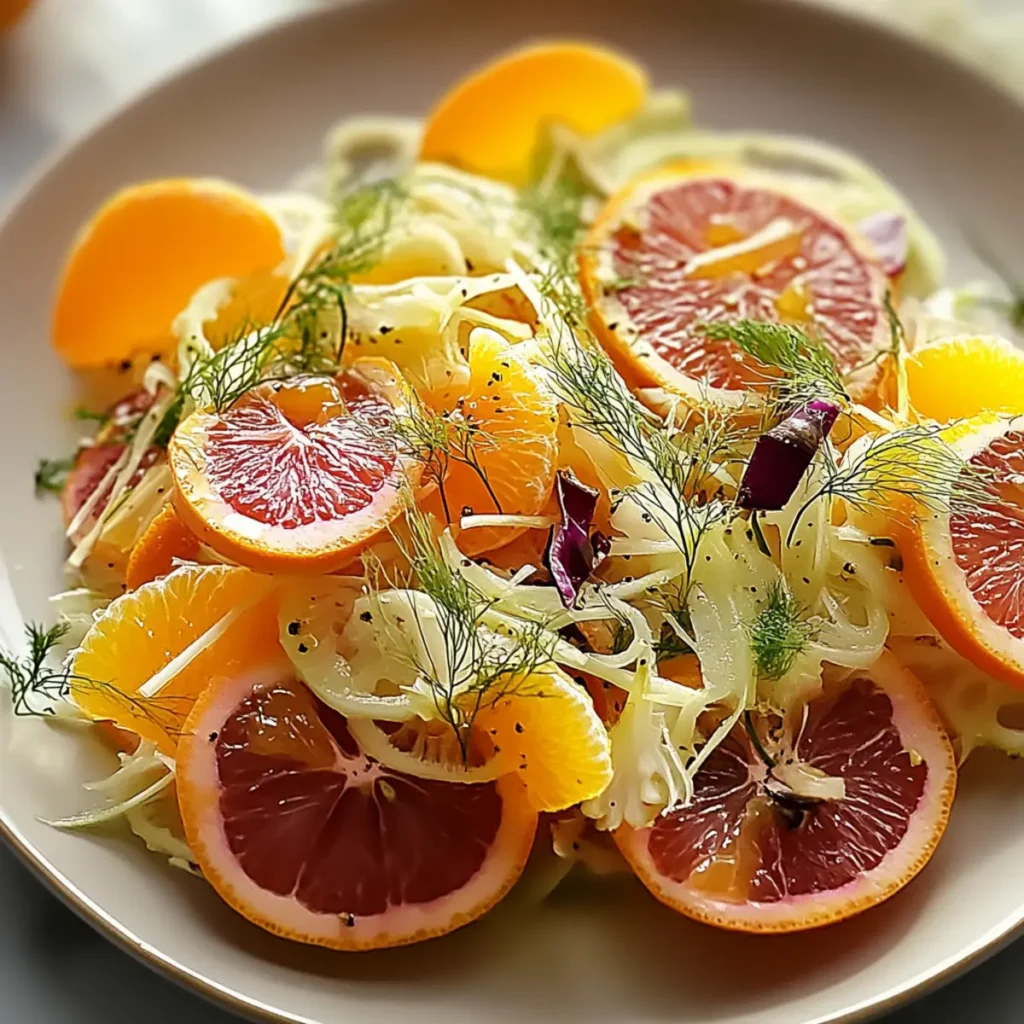 Zesty Sicilian Orange and Fennel Salad