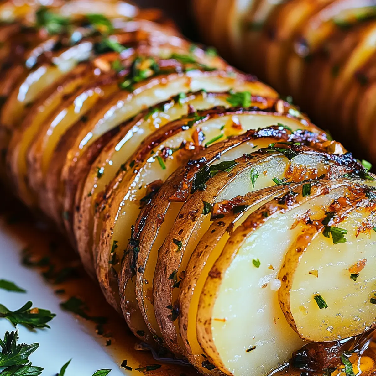 Hasselback Potatoes