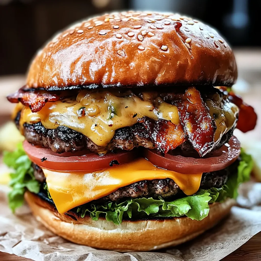 Best Ever Juicy Burger Recipe
