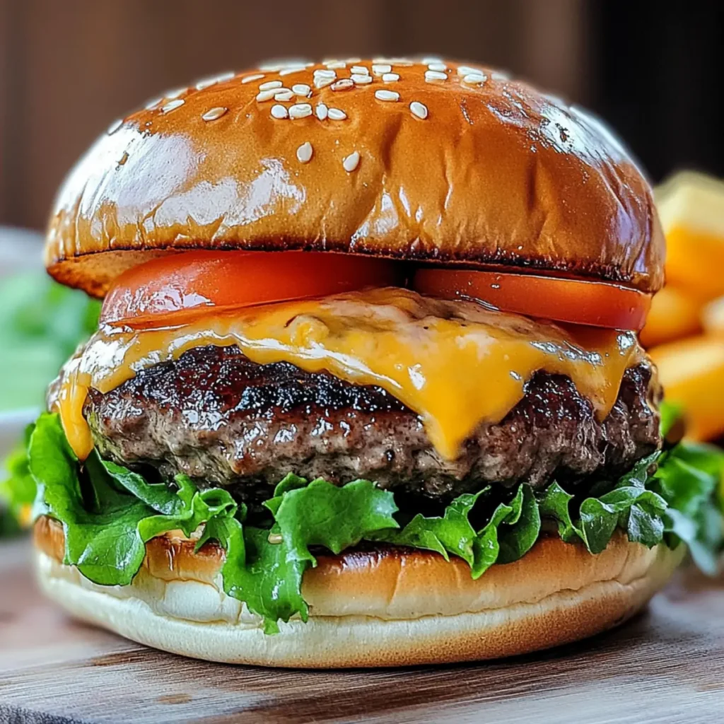 Juicy & Flavorful Homemade Burger Recipe