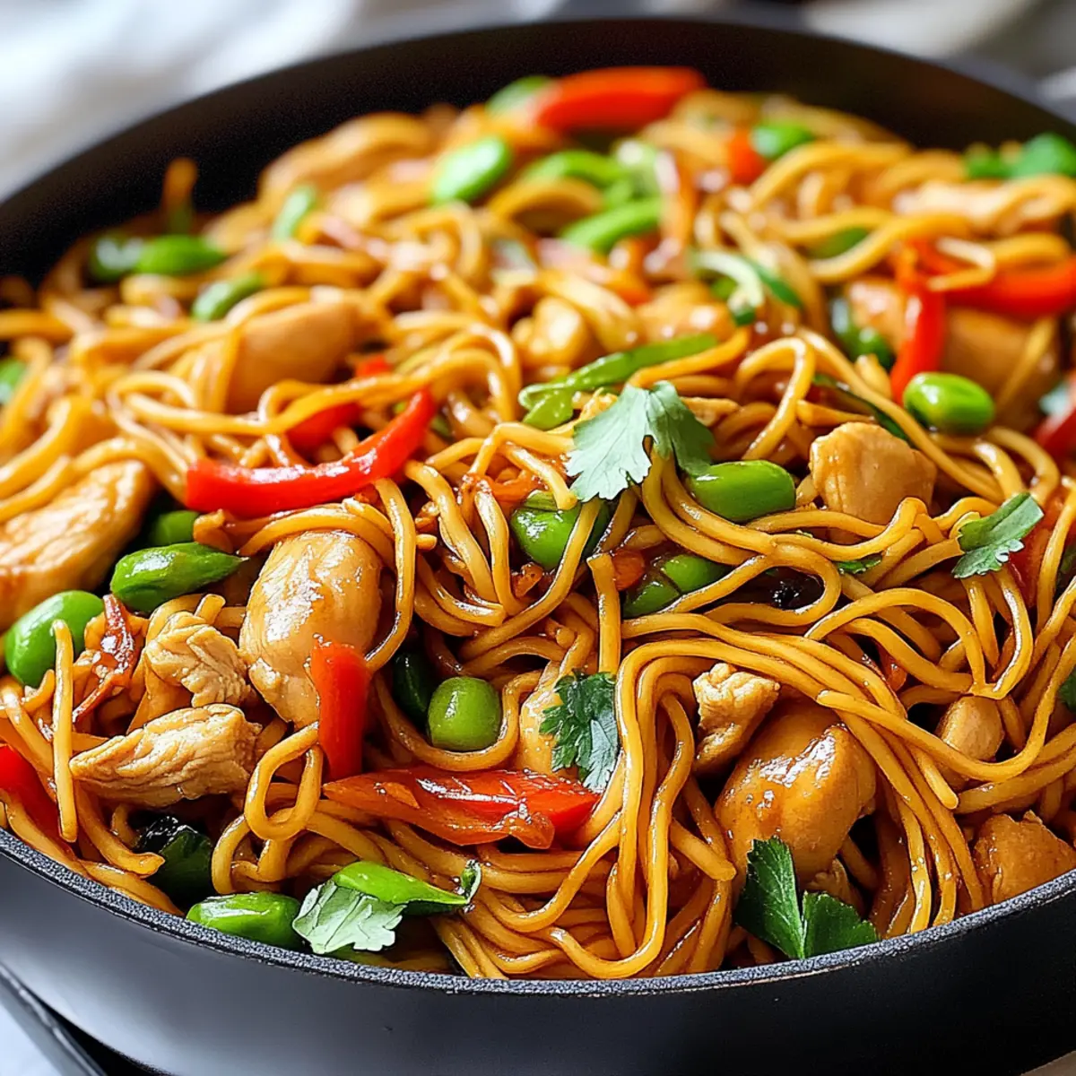 Easy Chicken Lo Mein