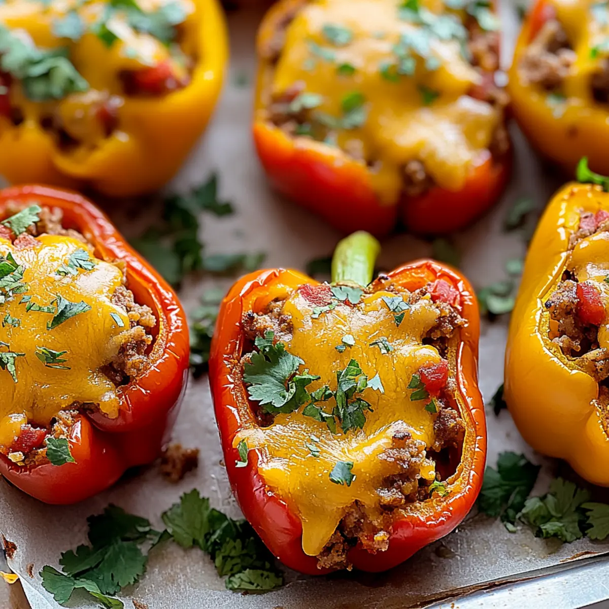 Taco Stuffed Peppers