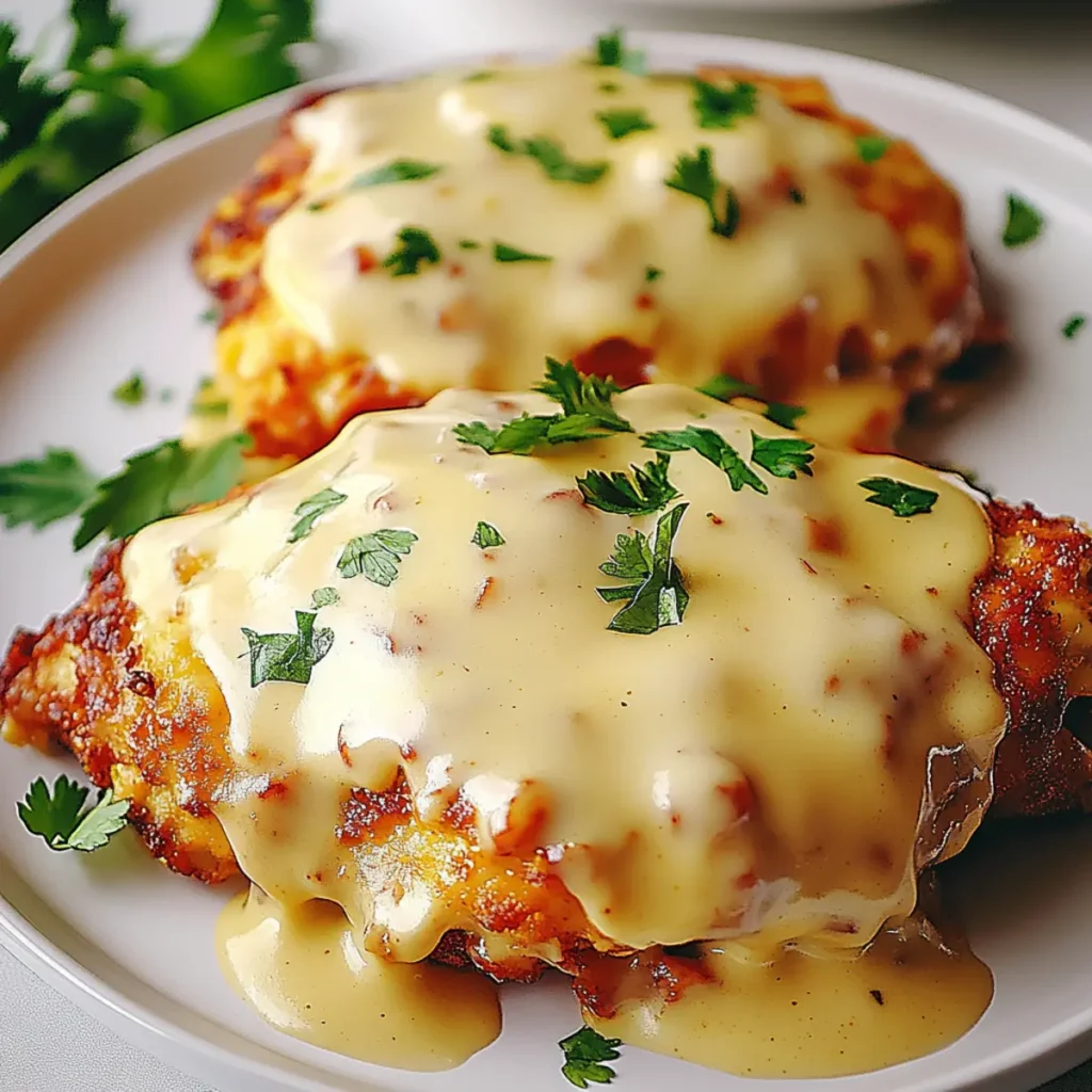 Mexican Chicken with Cheese Sauce