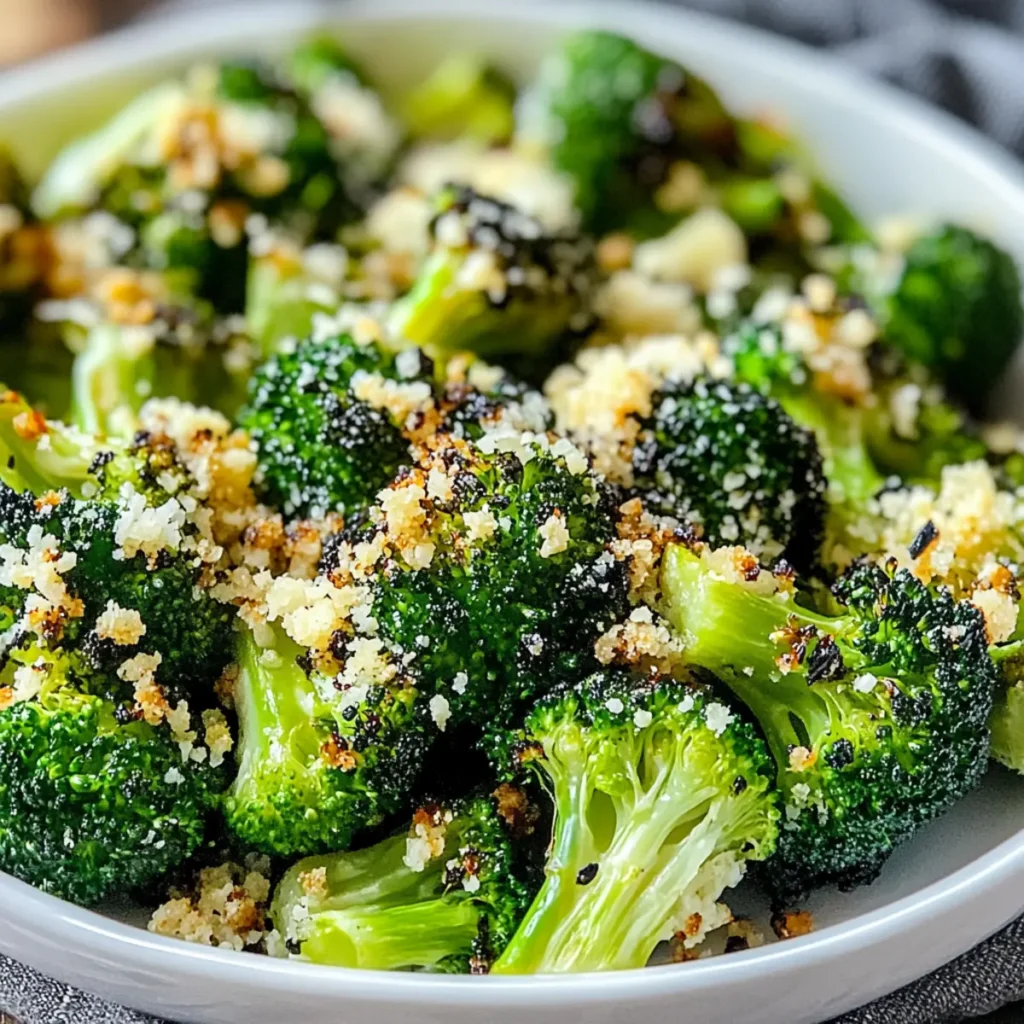 Garlic Parmesan Broccoli