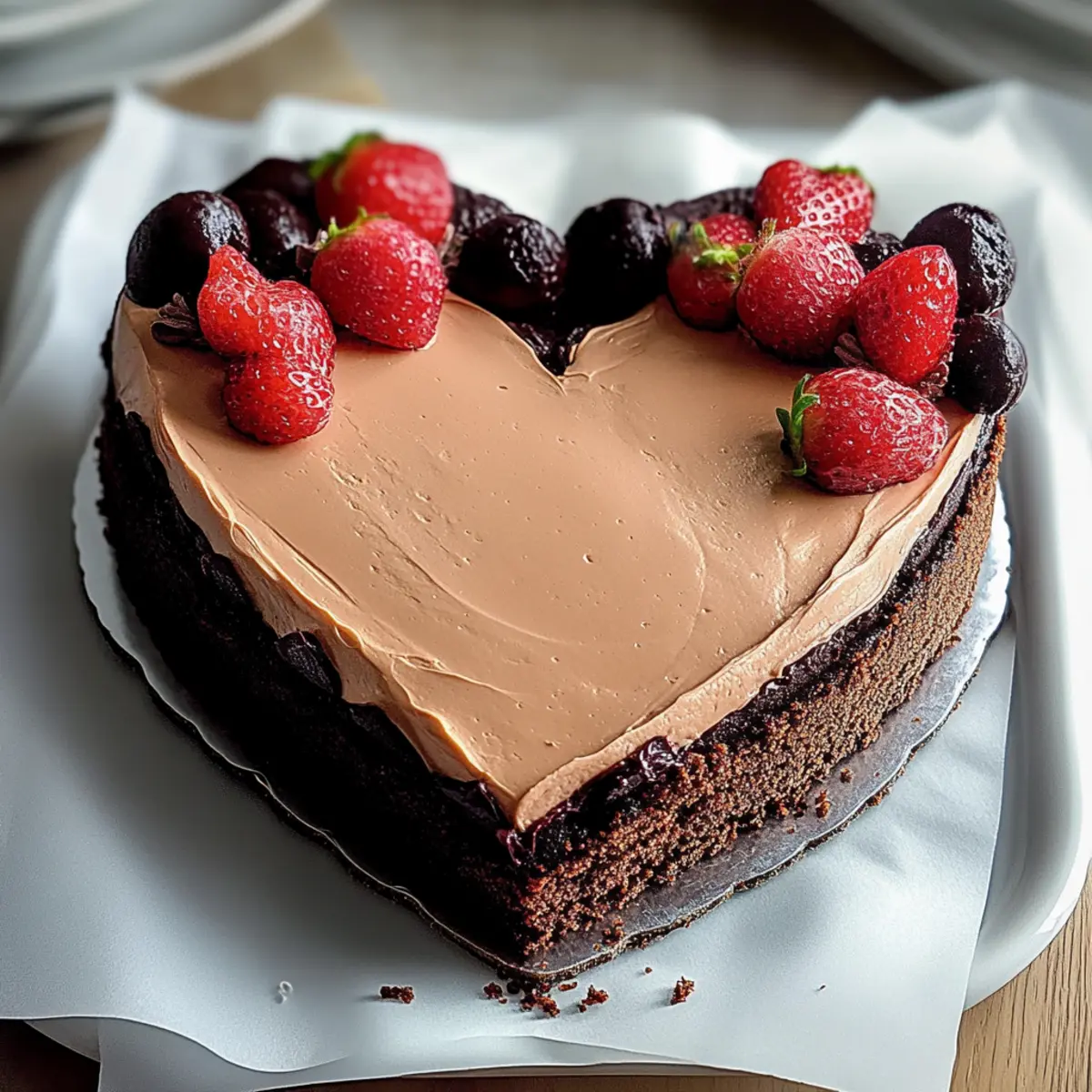 Heart-Shaped Cake