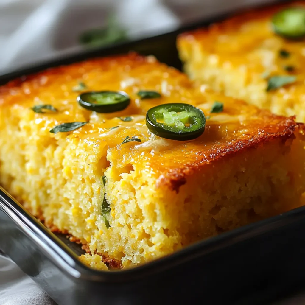 Jalapeno Cheddar Cornbread